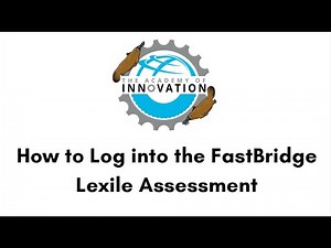 AOI: How to log in to the FastBridge Lexile Assessment