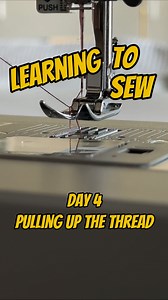 SHENG on Instagram: "LEARNING TO SEW, pulling up the thread Day 4 was all about pulling up the bottom thread. It took me many tries, but hopefully this video helps you get it in one. Save it if you need, and please give me tips if you have any. . . . #sewing #learningtosew #sewingtutorial Am I doing it right?"