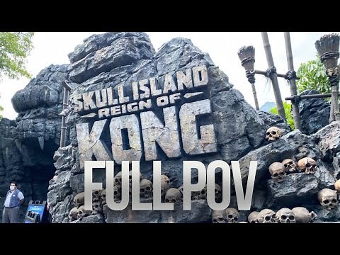 Skull Island Reign of Kong: Full POV ride through, Islands of Adventure, Orlando 2024