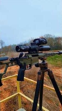 Crazy Optic on a Custom SIG .308 build #sig #dmr #sniper #rifleoptic #scope #airsoft #viral