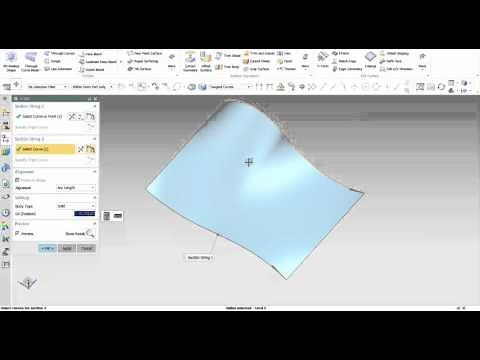 Siemens NX 10 | Ruled Surface