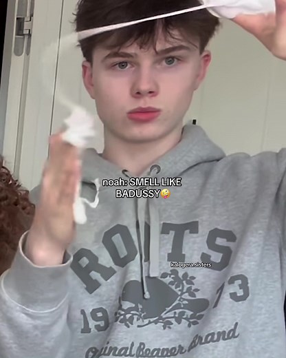 just noah being noah ig.. @noah risling @demitrakalogeras @sundaykalogeras #foryoupage #kalegorasisters #viral #fyp #noahrisling