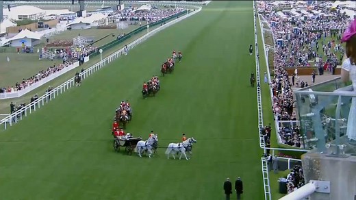 The Royal Procession at #RoyalAscot 2022: Day Two | Ascot Racecourse