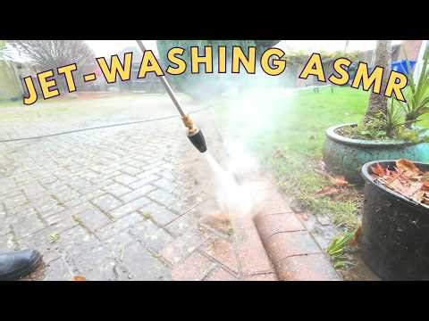 Relaxing ASMR jet washing