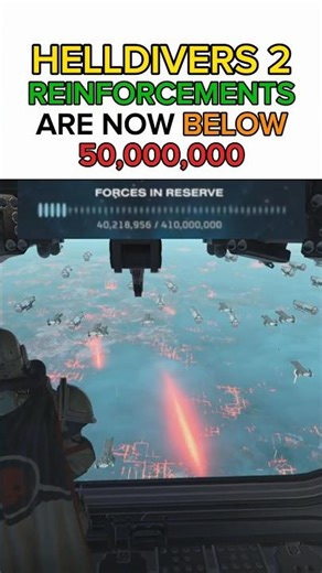 Reinforcements Are Now BELOW 50 Million - Helldivers 2
