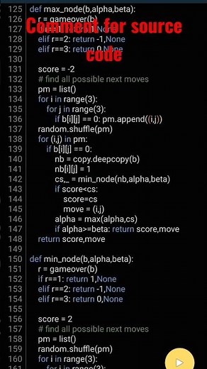 making a simple game tic tac Toe using python #pydroid3 #coding