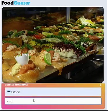 FoodGuessr