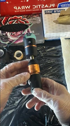 How to set up a tattoo machine for beginners #shorts