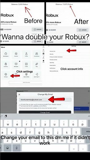 Robux Help Method