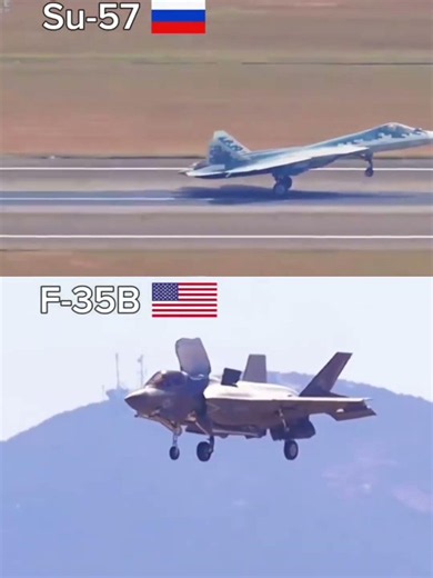 Ultimate Landing Challenge: Russia's Su-57 vs. USA's F-35B! 🇷🇺✈️🇺🇸