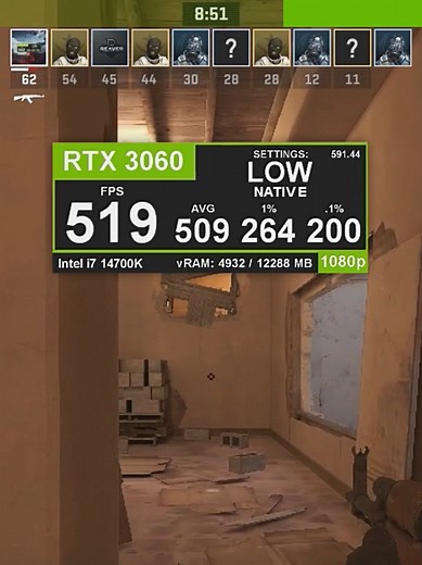 Counter Strike 2 Grafiken: LOW vs HIGH