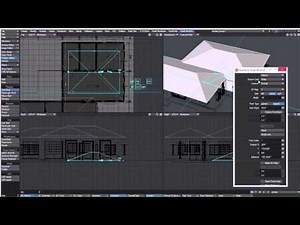 LightWave tutorial: Build a Japanese house with LWCad, Part 4