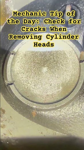 Mechanic Tip of the Day: How to Check for Cracks When Removing Cylinder Heads