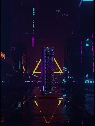 Cyber01 Magnetic Keyboard: Design and Rebellion Unite