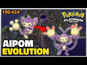 How to Evolve Aipom into Ambipom in Pokemon Platinum
