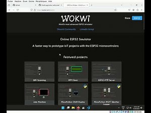 PFE VScode wokwi esp32 Part1- Configuration VScode wokwi esp32
