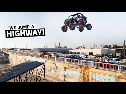 [HOONIGAN] Jump Cuts: SENDING IT in the Streets of Long Beach! In The New Polaris RZR Pro R