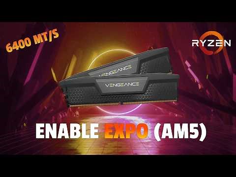 How to Enable EXPO/AXMP1 on MSI Motherboard (AM5) Easy 2025