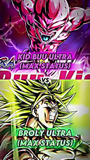 Kid Buu Ultra VS Broly Ultra #dragonballlegendsedit #dragonballlegends #edits #edit