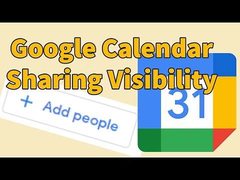 Visibility with Google Calendars Shared Events