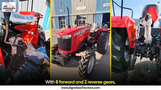 The MF 254 4WD is engineered to handle ploughing, tilling, hauling,...