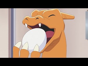 Charizard eats an egg 🥚