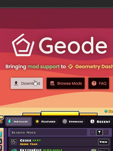 как же установить geode #гайд #guide #стимгайды #steam #стим #geometrydash #гд #геометридаш