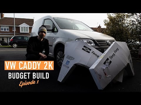 VW Caddy 2K Budget Build | Wing Replacement | Episode 1