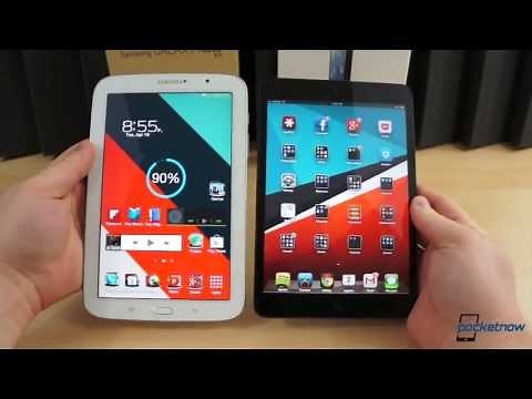 Galaxy Note 8.0 vs iPad Mini | Pocketnow