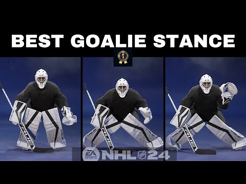 Best Goalie Stance EA NHL 24 !