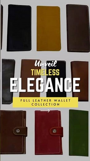 Premium Leather Wallets for Men | Luxury Wallet Collection Showcase | Przewalske