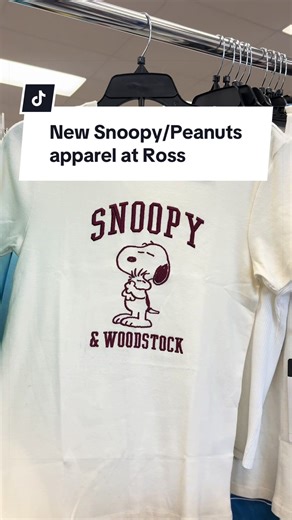 New Snoopy and Peanuts Apparel at Ross Dress for Less