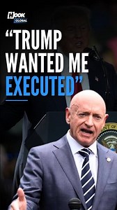 Mark Kelly Exposes Trump's Wild Threats: "He Said I Should Be Hanged & Executed!"