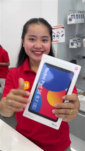 Unboxing Redmi Pad SE for Customer 🌸🥰 #xiaomistoresiemreap #XiaomiStore #redmipadse