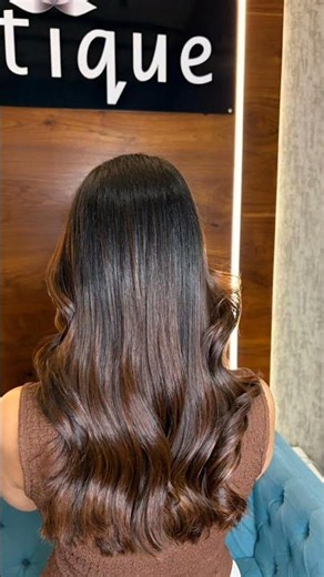✨ Stunning Brown Balayage Hair Transformation | Glossy Hair Colour Makeover | Balayage Treatment