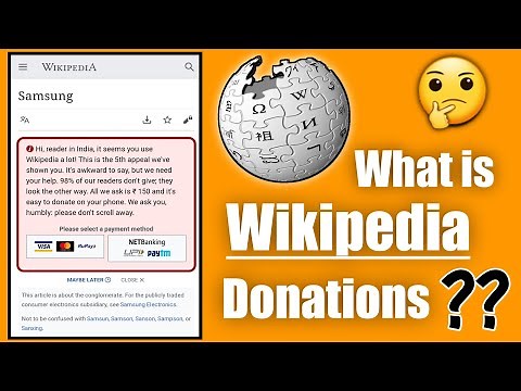 Why Wikipedia is Asking for Donation ?? - Explained