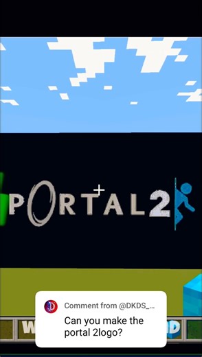 Recreating Portal 2 in Minecraft!