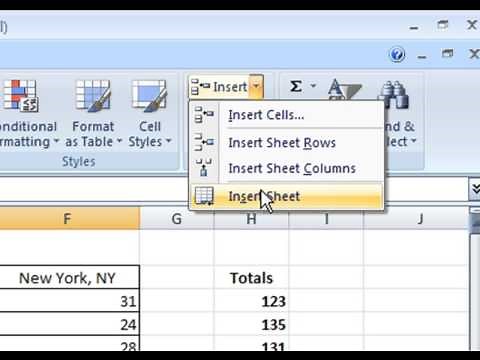 Excel How-To: Inserting and Deleting Cells, Rows and Columns
