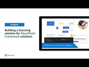 Building a licensing solution for SharePoint Framework solutions