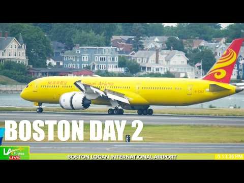 🔴LIVE BOSTON LOGAN AIRPORT! | JULY 10, 2026! | BOSTON PLANE SPOTTING