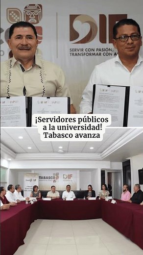 Agreement between IAP Tabasco and DIF: Professionalization of public service 🏛️