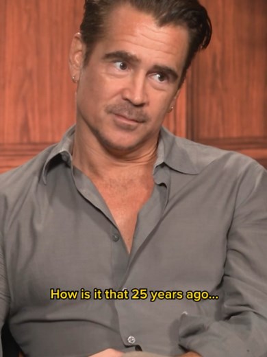 Colin Farrell at 50: Same Look as 25 Years Ago