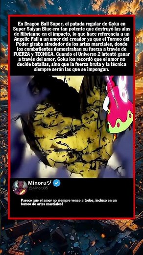 En Dragon Ball Super, el patada regular de Goku en Super Saiyan Blue era tan pot...