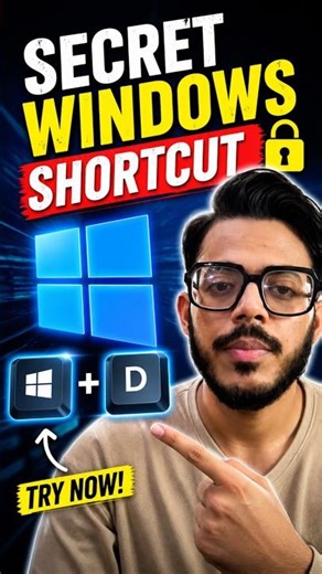 Secret PC Shortcuts That Make You a Pro 🚀 #Windows #Shortcuts #techtips #computertricks