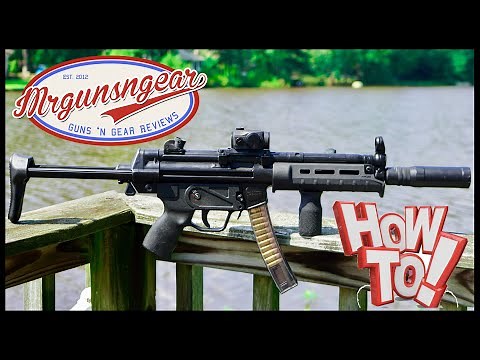 How To Clean & Lubricate A MP5 Or MP5 Clone