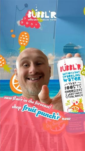 Try Bubbl’r Antioxidant Sparkling Water!! #health #fruit