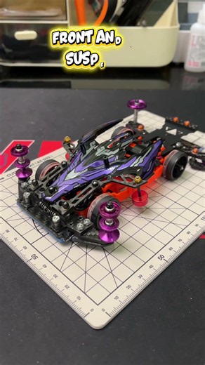 Tamiya mini 4wd Open class build using Koi Fish Ver. 2 system #tamiya #mini4wd #teamWILDCARD