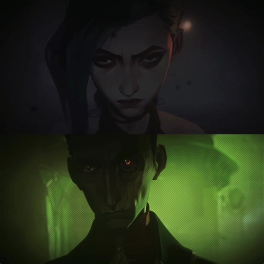 Arcane's Jinx and Silco: A Visual Comparison