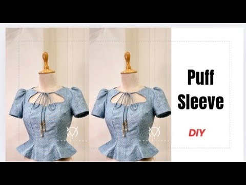 How to cut and sew a basic Puff sleeve