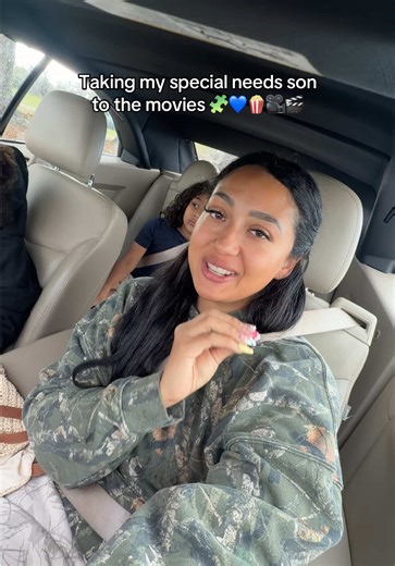 Attempted the movies today. Didn’t make it to the end… but we’re still proud of the effort, Not every outing goes as planned… but every attempt is progress. Stay encouraged mommies it will get better 🫶🥹